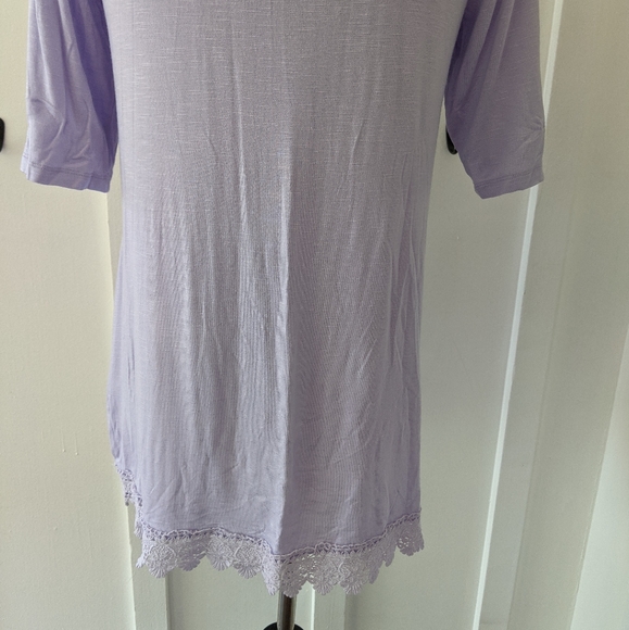 Mindy Mae's Market purple tunic top - Picture 7 of 13